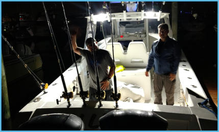 Our Jupiter 38 leaving at night